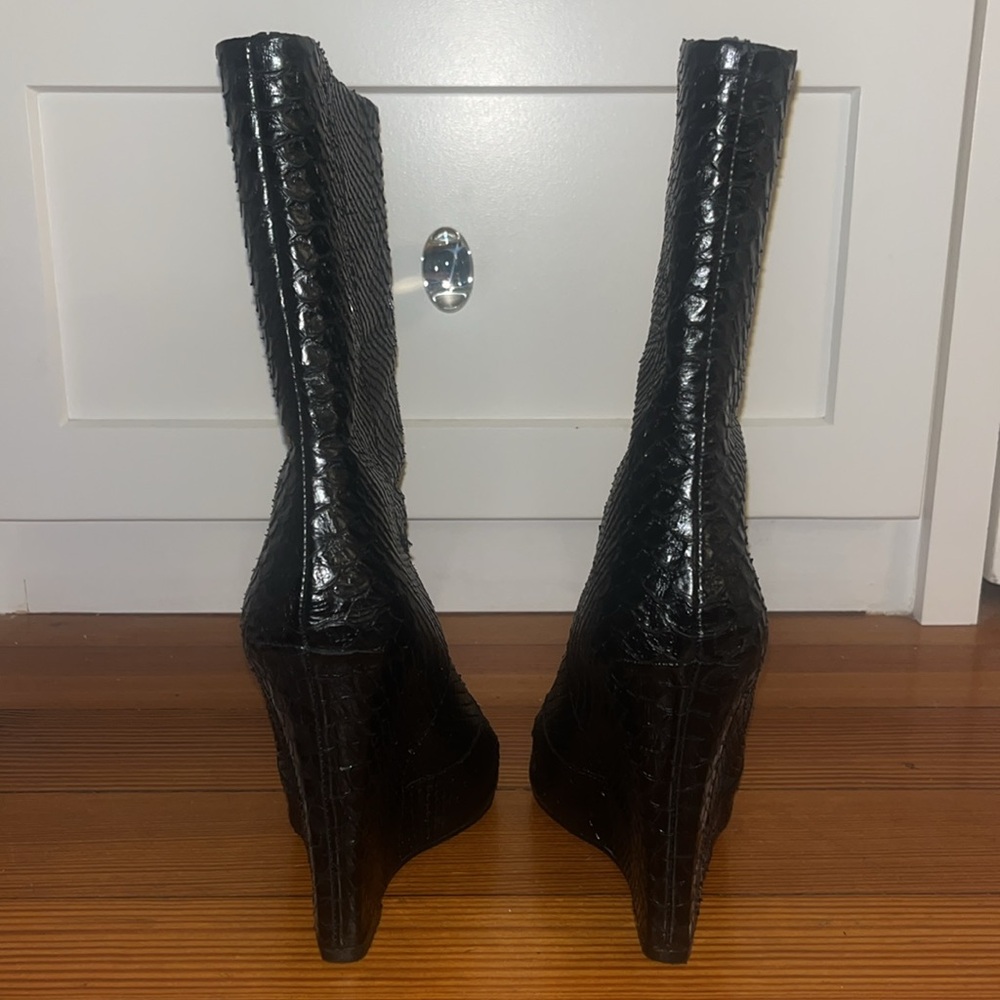 Giuseppe Zanotti Python Wedge Boot - image 4